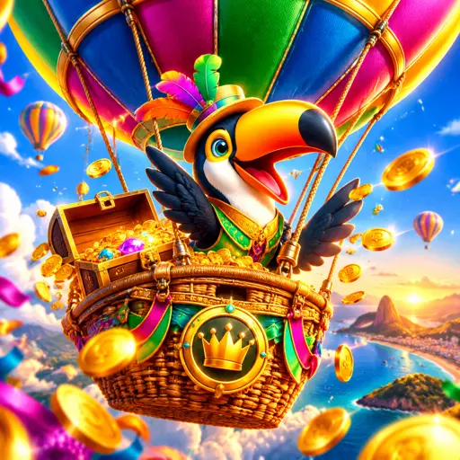 Balão inflando no crash game Balloon com contador de multiplicador