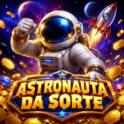 Tela do crash game Spaceman com astronauta e multiplicador subindo
