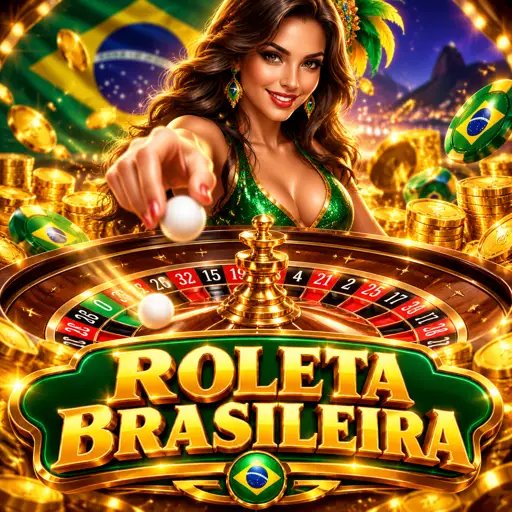 Mesa de Roleta Brasileira ao vivo com crupiê falando português